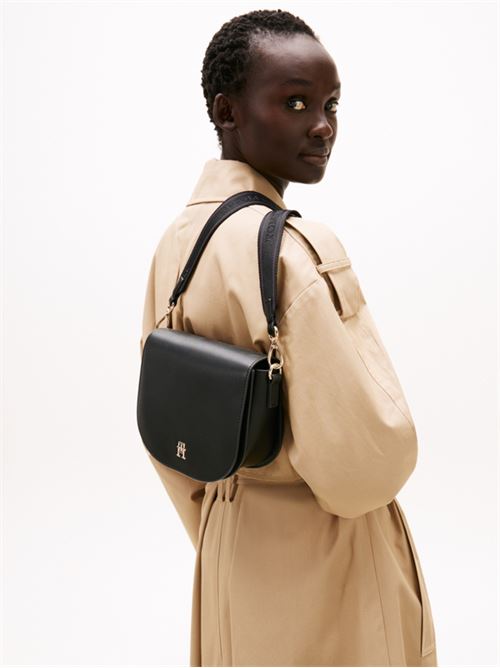 TH LOGOTAPE SADDLE BAG TOMMY HILFIGER | AW0AW17184/BDS